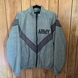 Army authentic digital physical training jacket